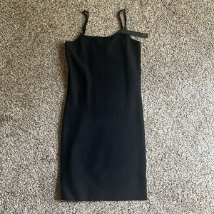 Ribbed above the knee house of Harlow dress.